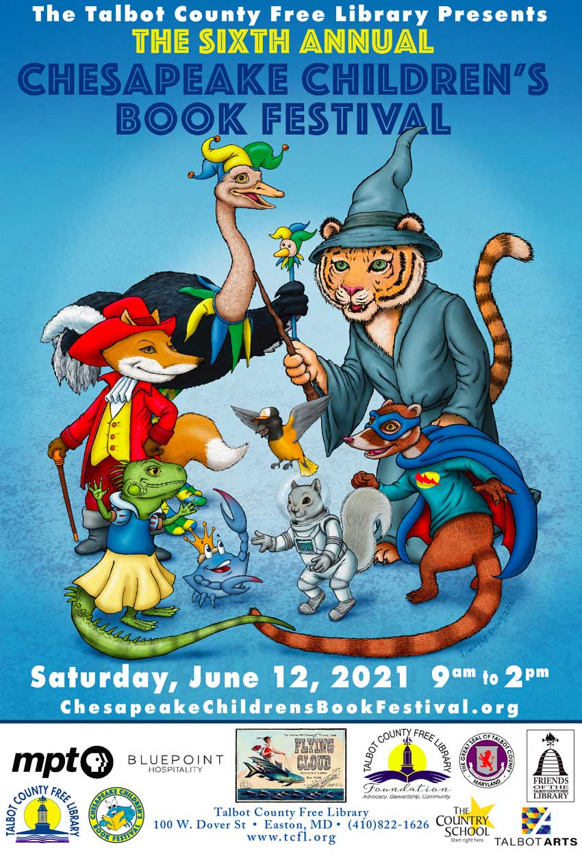 The Chesapeake Children's Book Festival June 7th 12th, 2021
